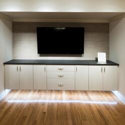 Entertainment Center - Closet Solutions Florida