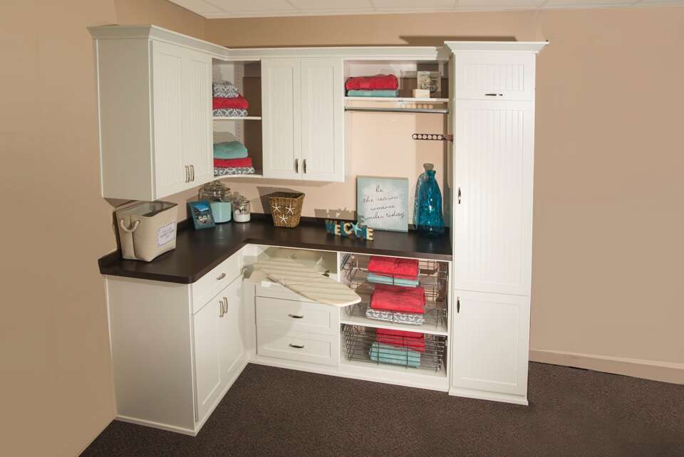 Custom Laundry Room, by Closet Solutions Florida